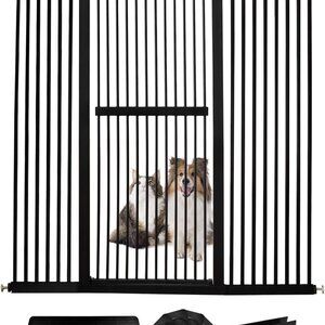 61.02" Extra Tall Pet Gate for Cat Dog 59.25"-63.38" Extra Wide